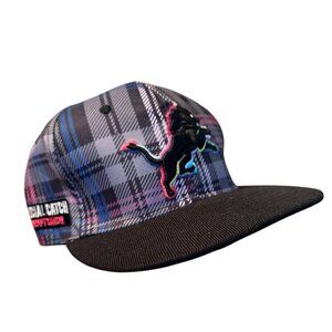 Detroit Lions NFL Football Crucial Catch Intercept Cancer Hat 2024 Plaid New Era